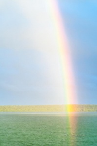 Rainbow. Cayo Santa Maria. Cuba.