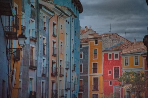 Typical house. Cuenca. Spain.