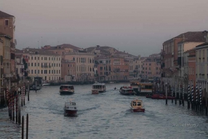 Grand Canal at dawn.