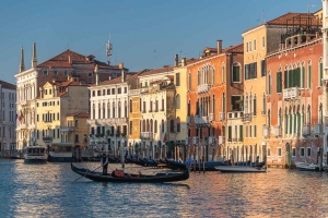 Grand Canal and gondola.