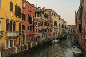 Canal and bridge.