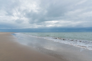 Punta del Moral beach. Huelva. Andalusia. Spain.