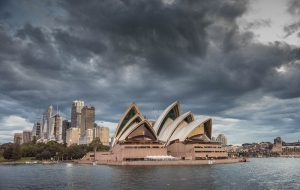 Sydney Bay. Australia.