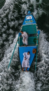 Vendedores en barca. Asúan.