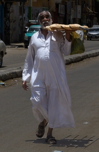 Bread seller. Aswan.