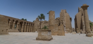 Karnak temple.