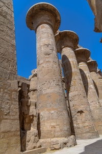 Karnak temple.