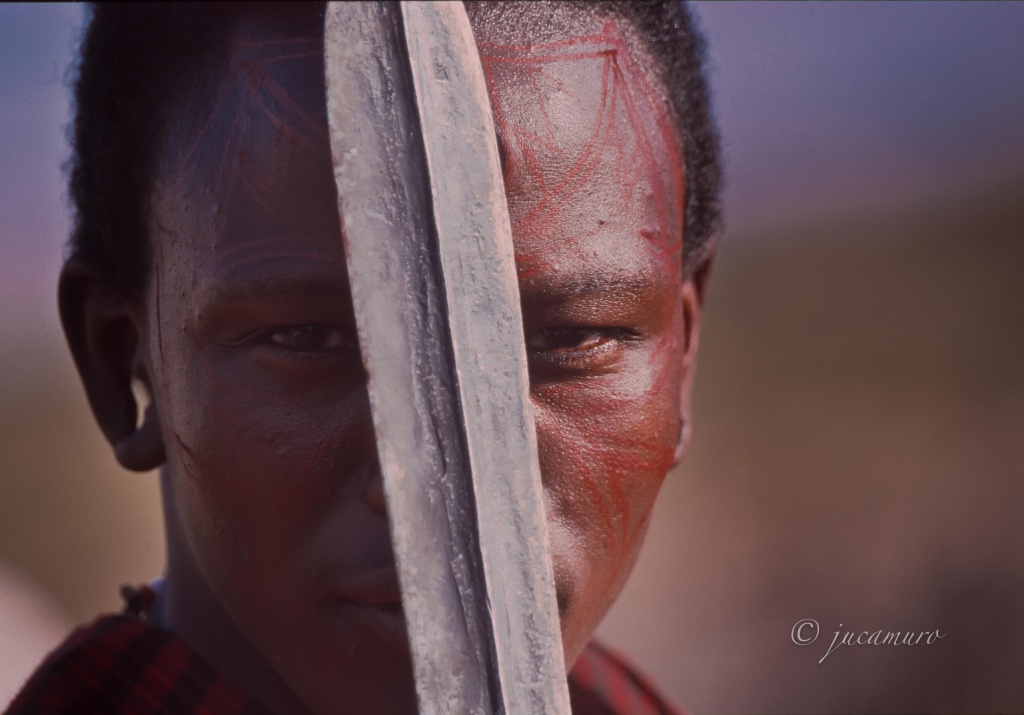 Maasai warrior. Kenya.