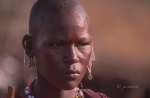Mujer masai. Tanzania.