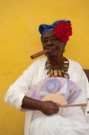 Fumadora de puros. La Habana. Cuba.