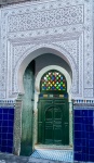 Detalle de arquitectura popular. Marrakech. Marruecos. África.