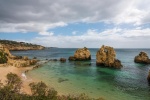Playa de Arrifes. Albufeira. Algarve. Portugal.
