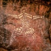 Pinturas rupestres. Parque Nacional de Kakadu. Territorio del Norte. Australia.