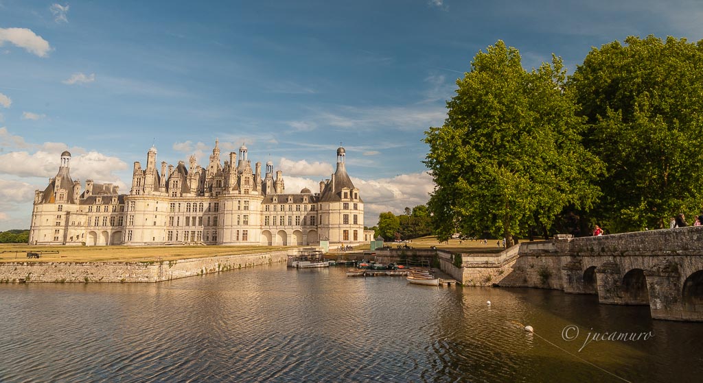 Chambord castle. Region Pays de la Loire. France.