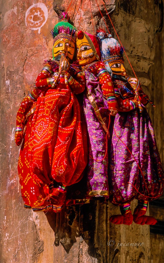 Marionettes. Rajasthan. India.