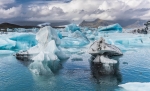 Icebergs. Glaciar Jökulsárlón