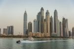 Dubai Marina, Emiratos Arabes Unidos, Golfo Persico, Oceano Índico, Oriente Medio, Península de Arabia