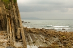 Flysch from Zumaia. Basque Country. Spain.