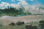 Zona volcánica de Taupo. Isla Norte. Nueva Zelanda.