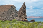 Pinnacle Rock. Tapón volcánico. Isla Bartolomé. Islas Galápagos.Ecuador.