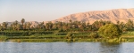 Ribera de El Nilo en las cercanías de Lúxor.