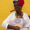 Fumadora de puros. La Habana. Cuba.