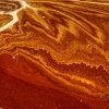 Formas y colores en una balsa de desecación de las salinas. Paraje Natural Marismas del Odiel. Huelva. España.