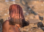 Joven. Himbas. Namibia. África Meridional.