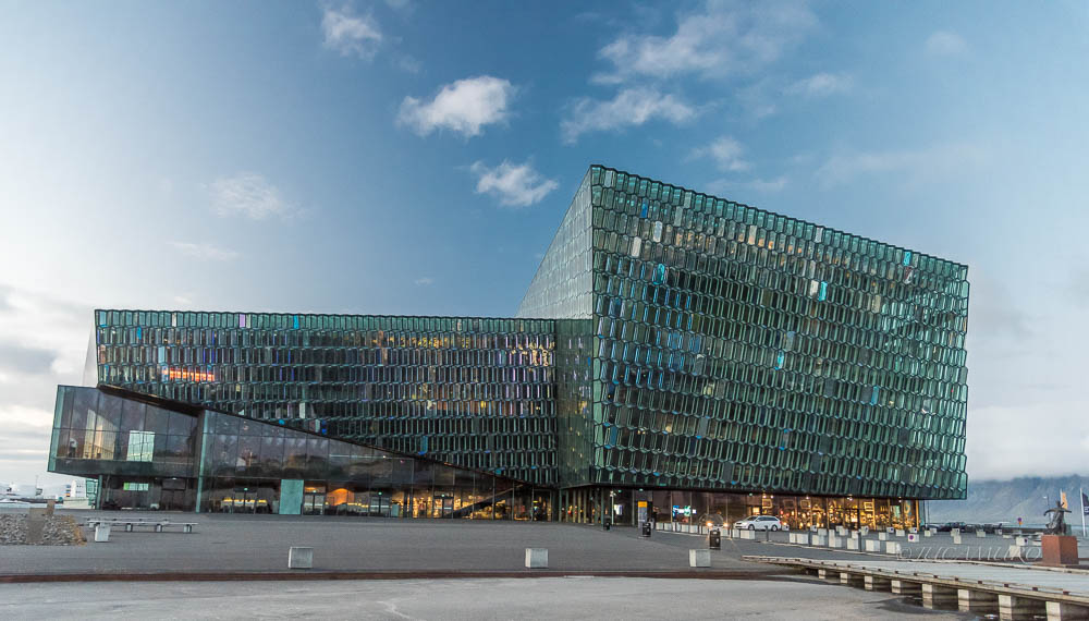 Edificio Harpa. Reikiavik.
