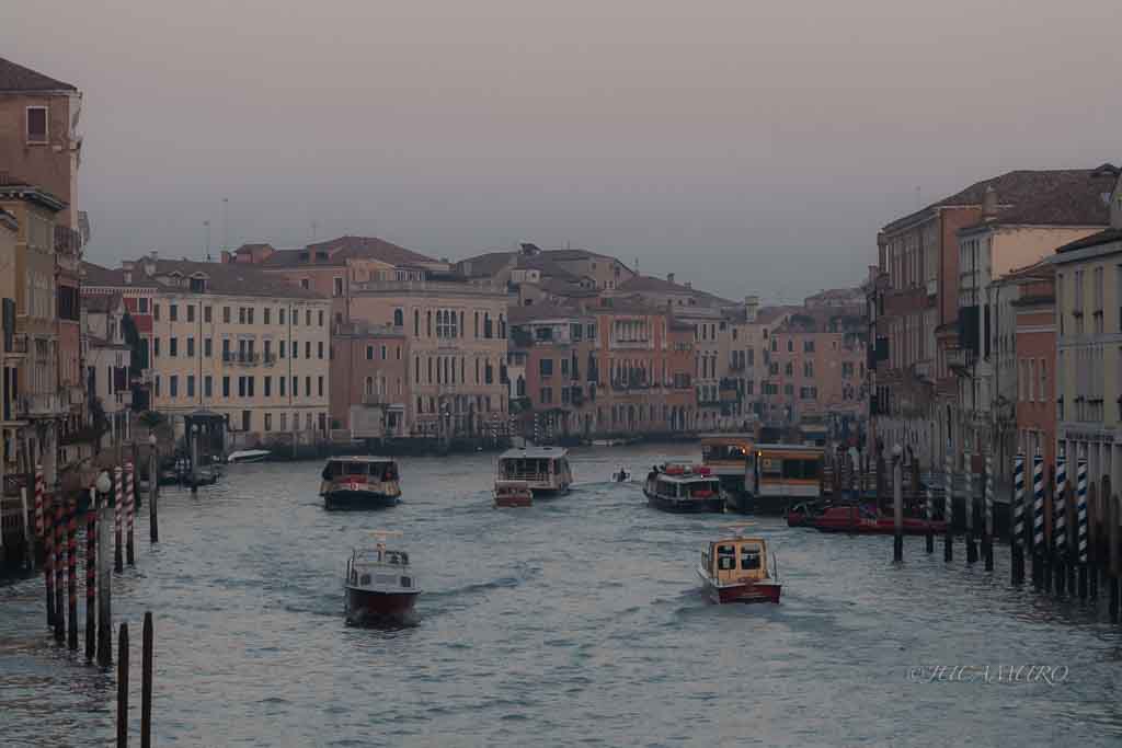 Gran Canal al amanecer.