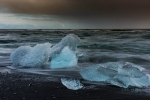 Playa de los diamantes. Diamond Beach. Islandia.