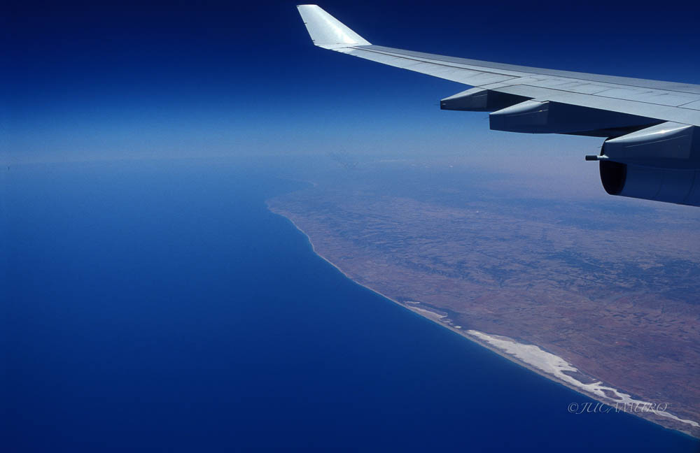 Tunisian coast. Mediterranean Sea
