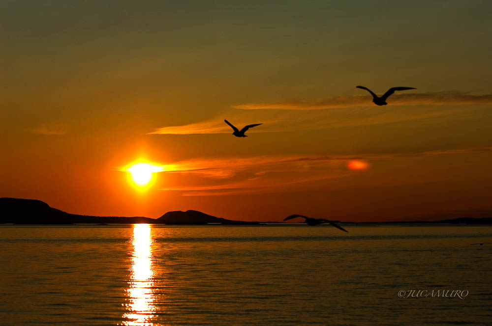Norwegian coast. North Sea.