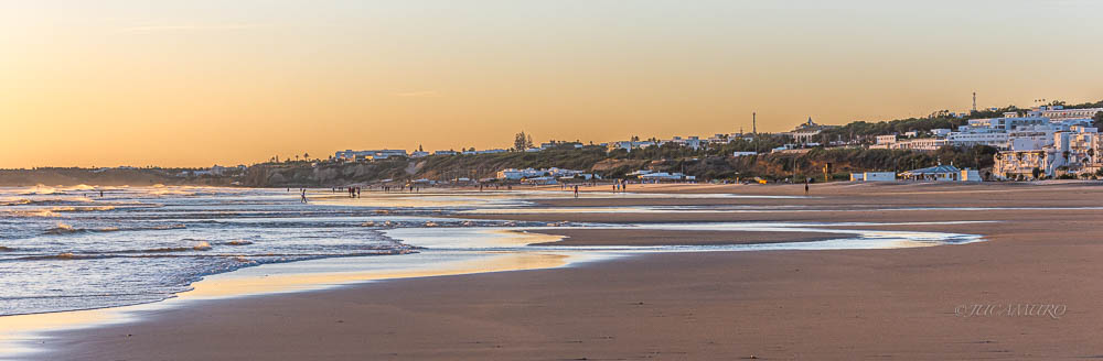 Conil beach. Cadiz. Andalusia. Spain.