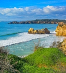 Costa del Algarve. Océano Atlántico. Portugal.