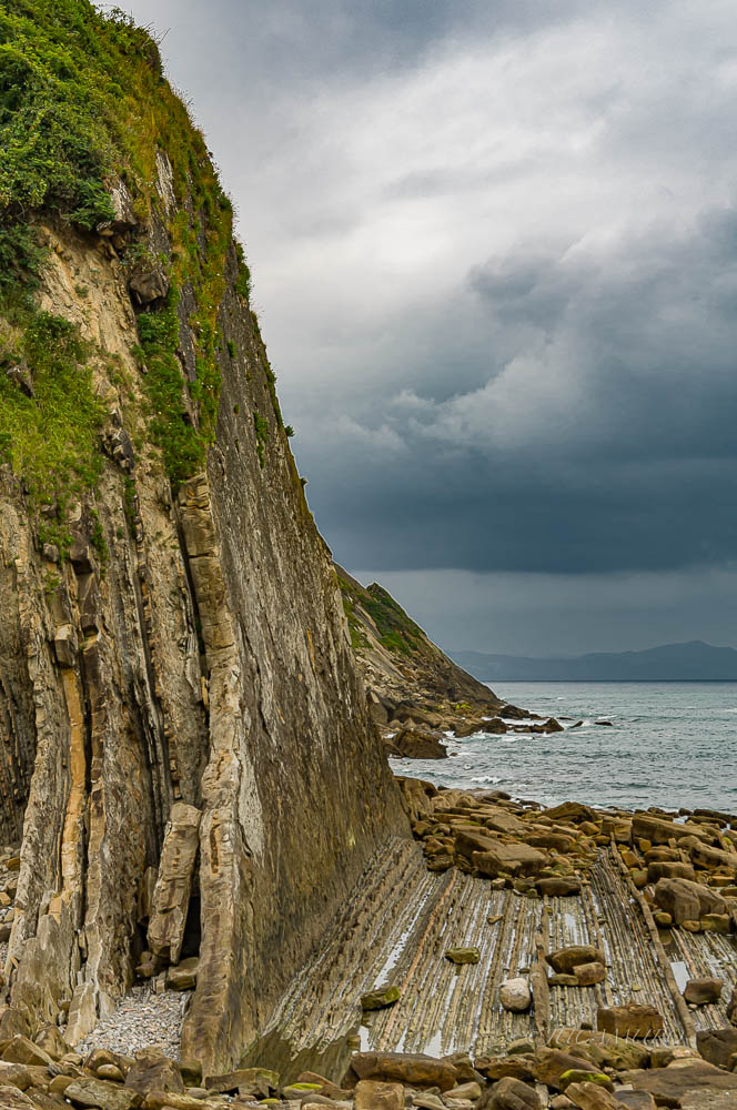 Zumaia flysch. Guipúzcoa. Basque Country. Spain.