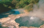 Geotermalismo. Zona volcánica de Taupo. Isla Norte. Nueva Zelanda.