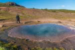 Geisyr. Valle Haukadalur. Islandia.