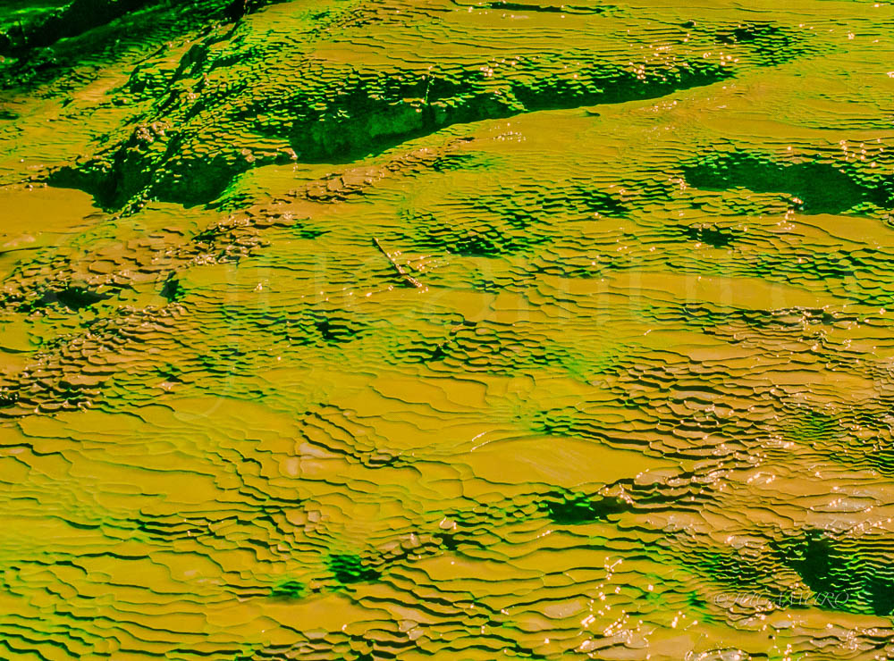 Fenomenos geotermales.Wai-O-Tapu. Nueva Zelanda.