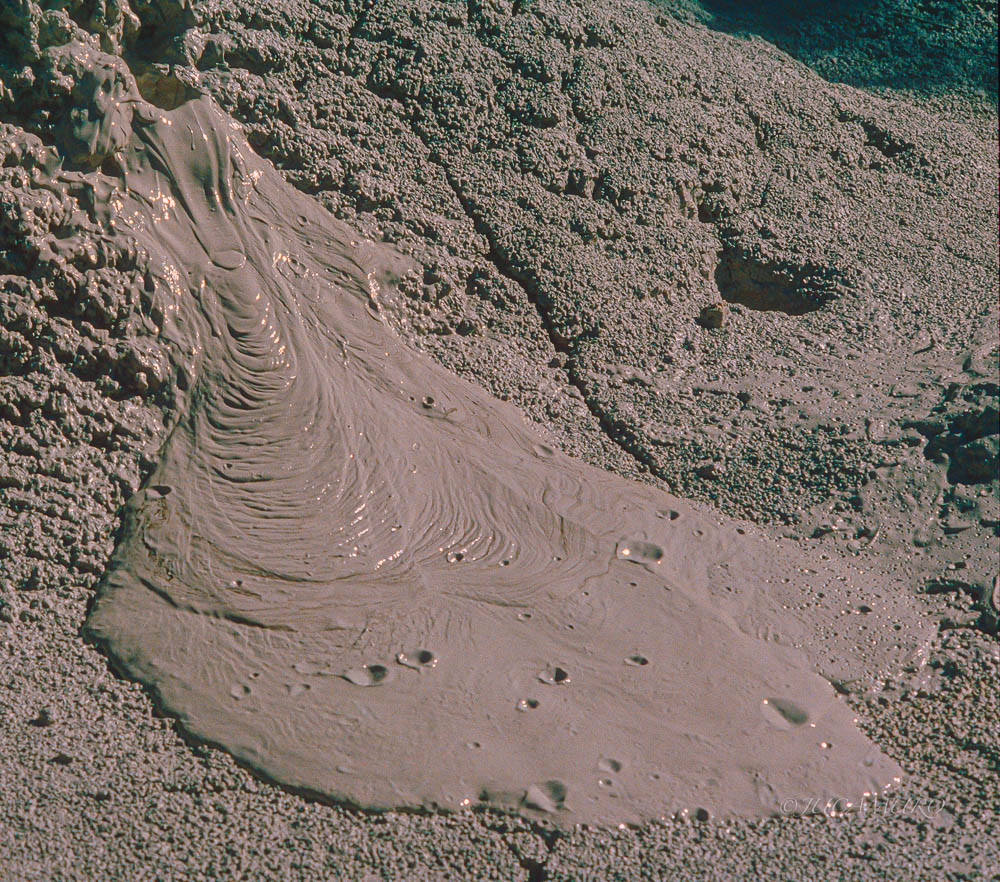 Geothermal phenomena Wai-O-Tapu. New Zealand.