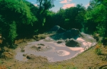Fenomenos geotermales.Wai-O-Tapu. Nueva Zelanda.