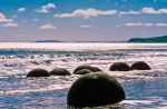 Rocas esféricas. Isla Sur. Moeraki. Nueva Zelanda