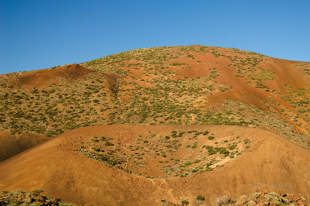 Conos volcánicos. PN Teide. Tenerife. Islas Canarias.