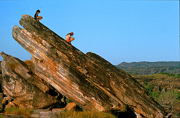 Acantilado de Ubirr. East Alligator region of Kakadu National Park in the Northern Territory of Australia