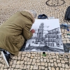 Artista en la calle.