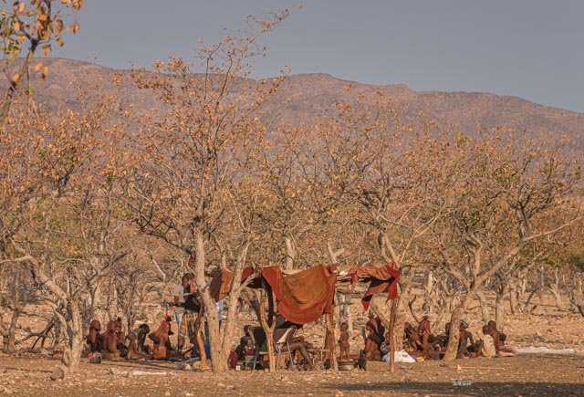 Poblado himba.