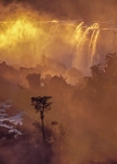 Ocaso en Iguazú. Brasil.